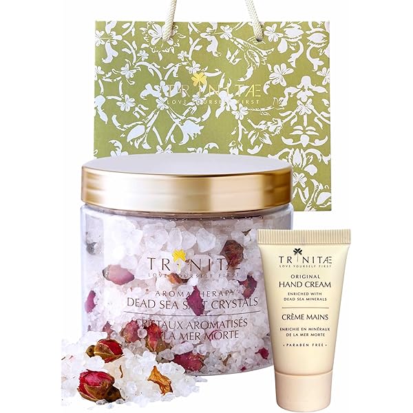 Amazon | 【トリネティ】アロマバスソルト(ローズ)＋ハンドクリーム